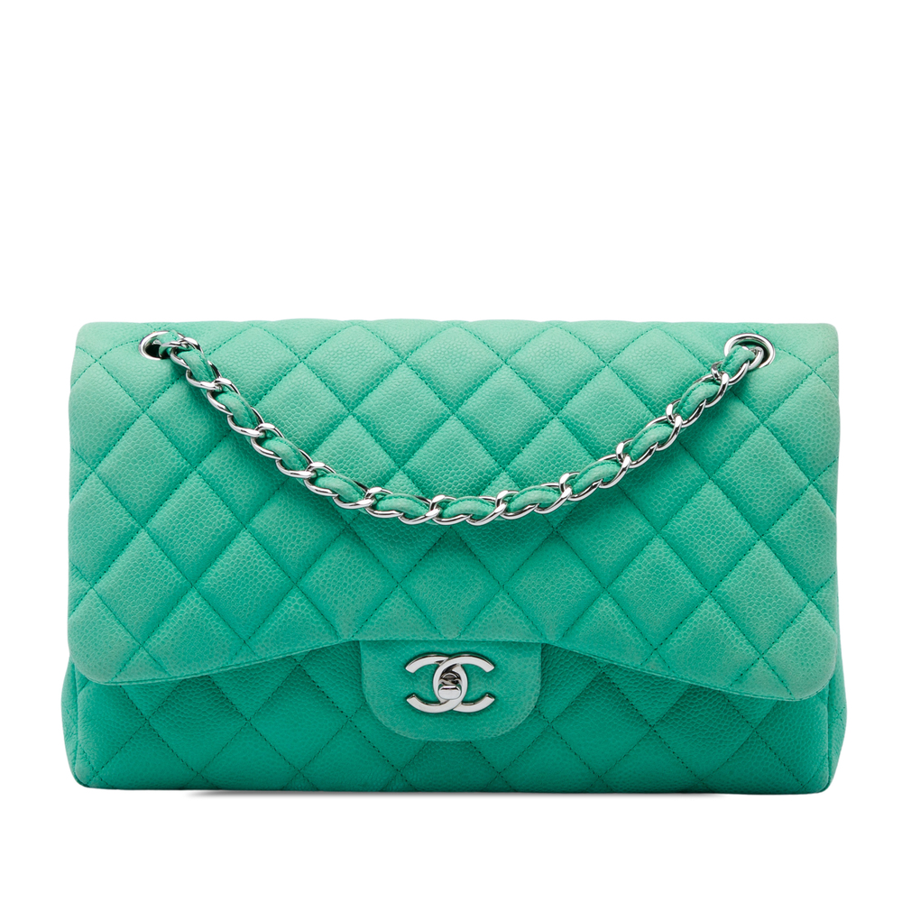 Pre-Loved Chanel Jumbo Classic Caviar Double Flap
